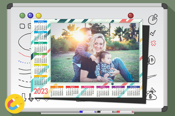 Magnetkalender terveks aastaks